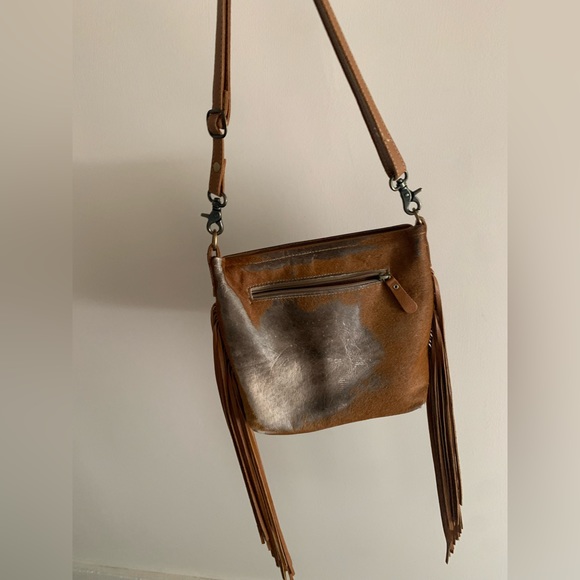 Myra bag cowhide crossbody purse - Picture 6 of 6